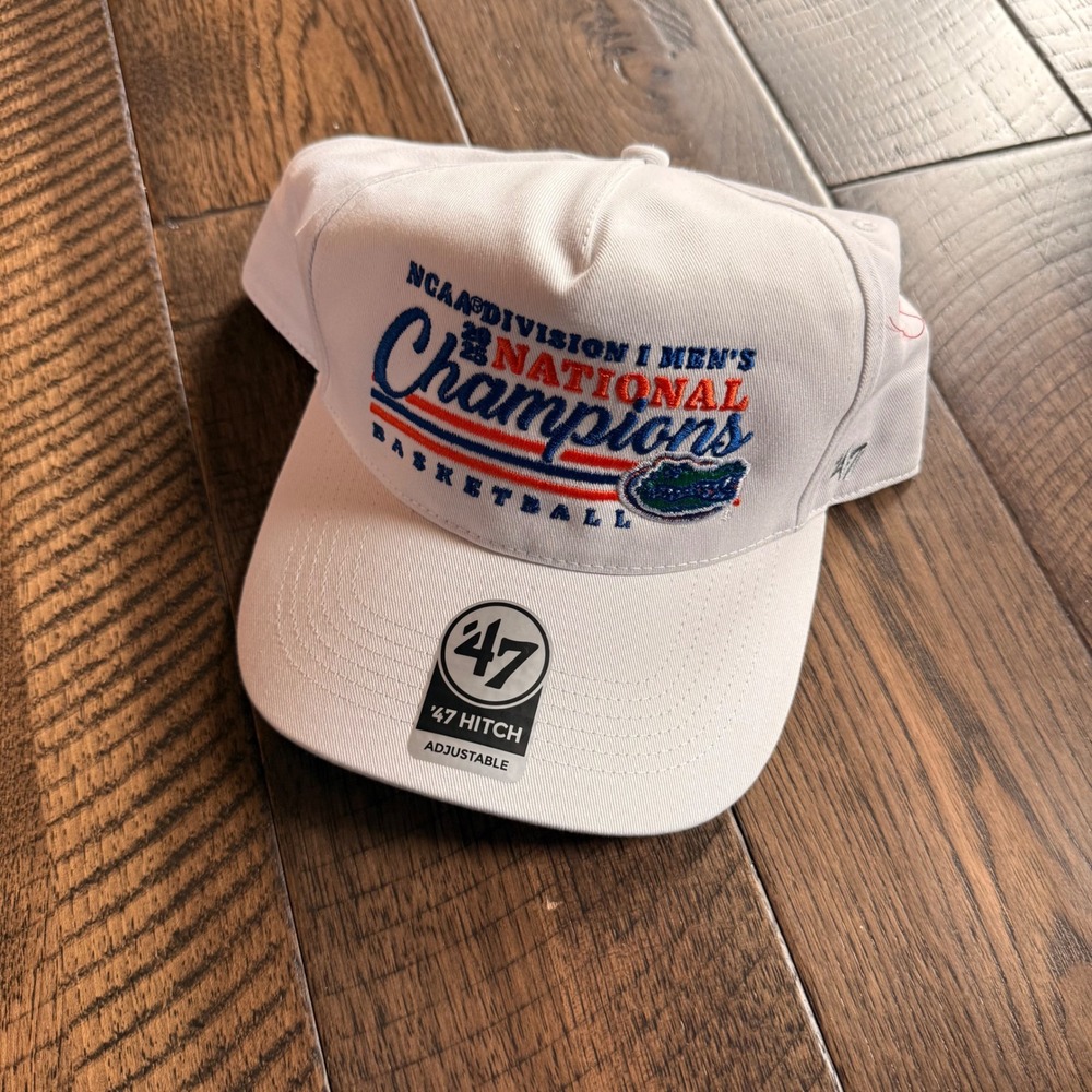 '47 NWT Florida Gators NCAA National Champions Basketball Hitch Snapback Hat